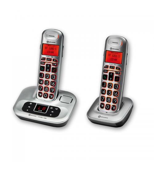 Amplicomms BIGTEL 1280-1201 Amplified Telephone with BigTel 1201 Handset